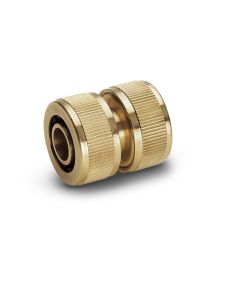 Brass hose repair connector 3/4"