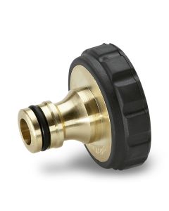 Brass tap connector 1" thread
