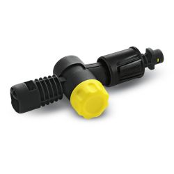 Vario joint connection between gun and accessory